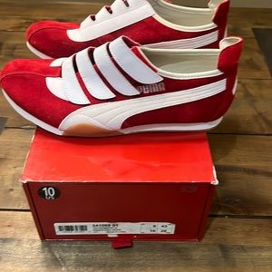 NOS Puma Sacramento le ribbon red and white with box men’s size 10 newl